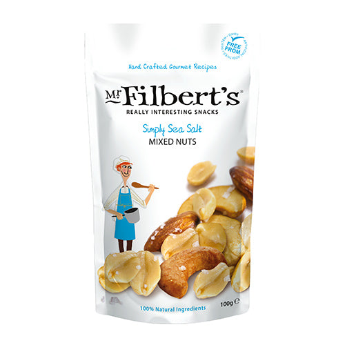 Mr Filberts Simply Sea Salt Mixed Nuts 100g