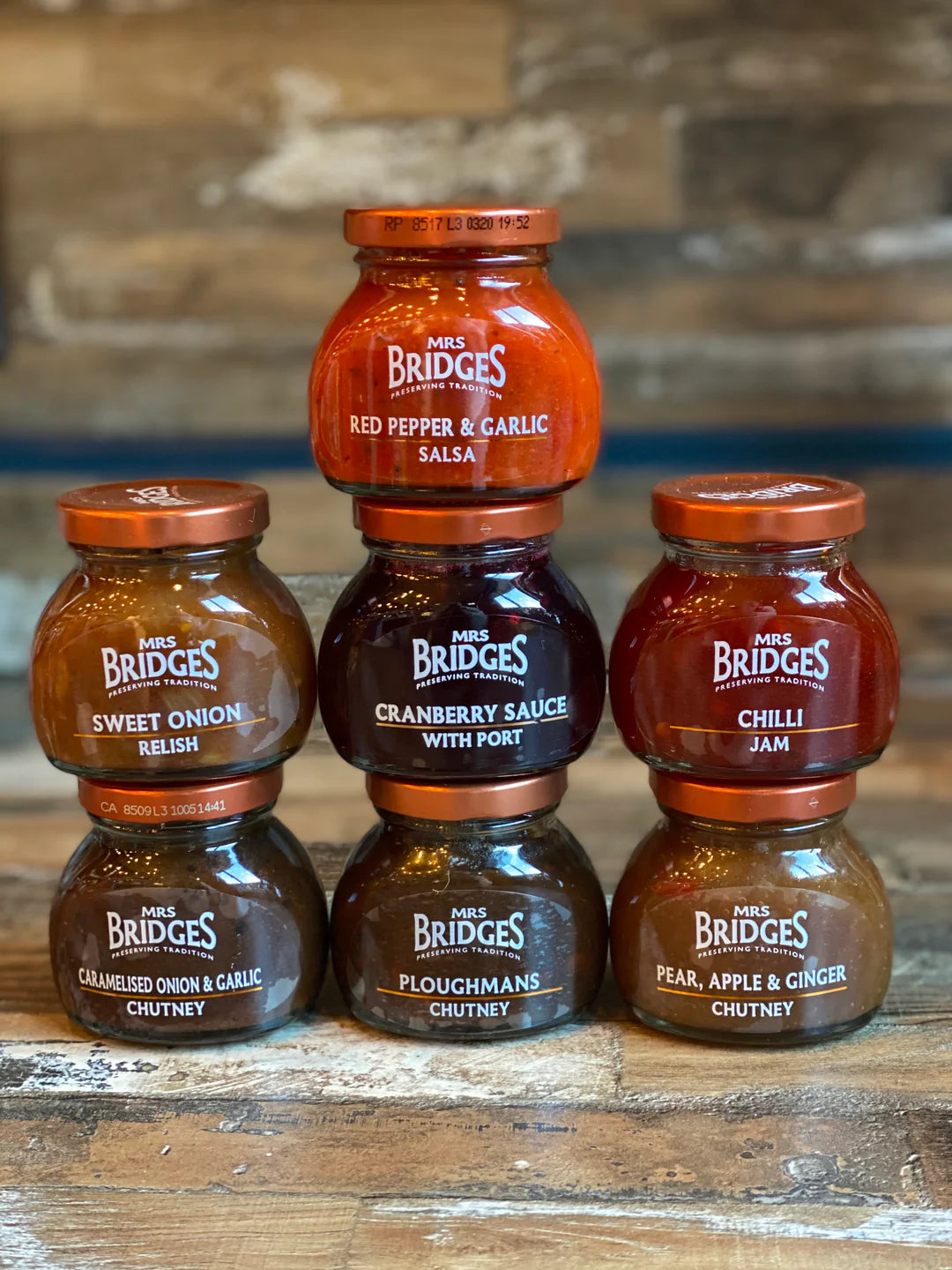 Mrs Bridges Peach & Prosecco Preserve 113g