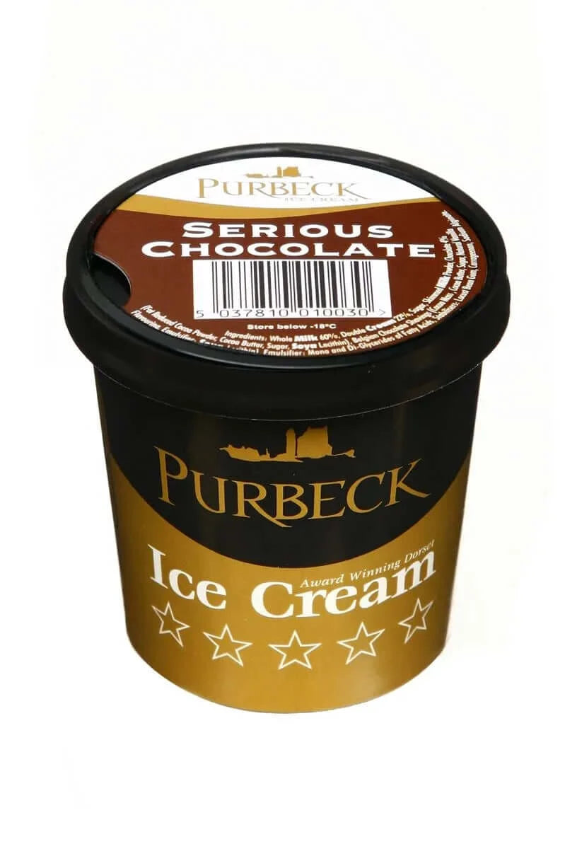 Purbeck Ice Cream Serious Chocolate 125ml