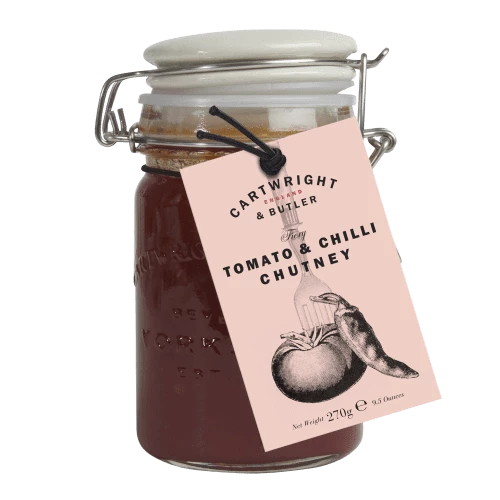 C&B Tomato & Chilli Chutney in Gift Jar 270g