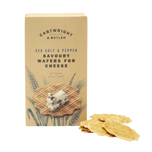 C&B Sea Salt & Black Pepper Cheese Wafers