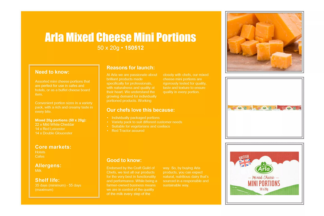 Arla Cheese Sticks Mixed 20g
