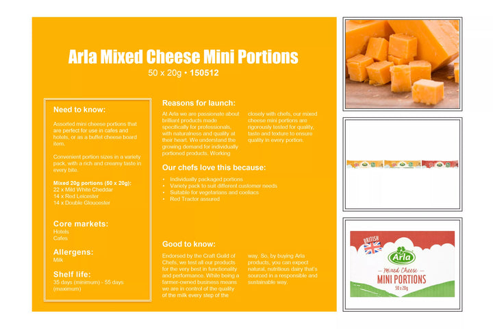 Arla Cheese Sticks Mixed 20g