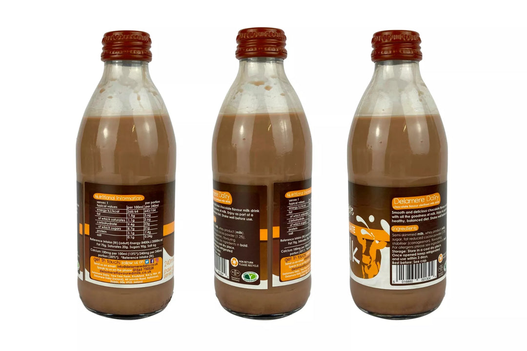Delamere Chocolate Flavoured Milk 240ml