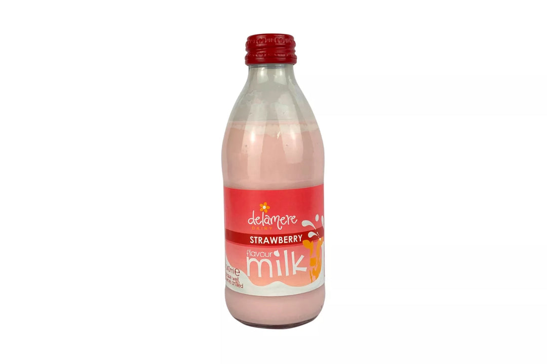 Delamere Strawberry Flavoured Milk 240ml