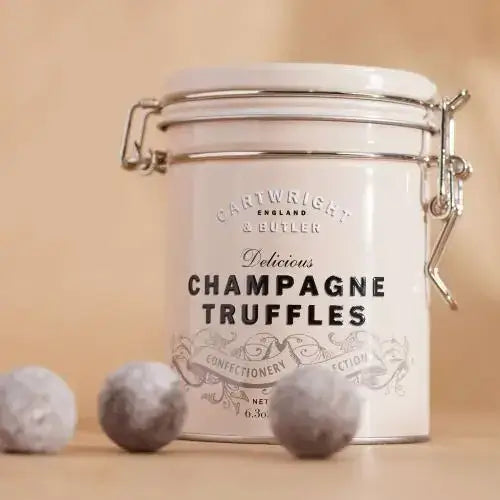 C&B Champagne Truffles in Gift Tin 175g