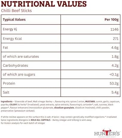 Hunters Original Chilli Bites 200g