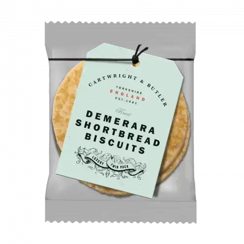 Shortbread Packaging Back C&B Shortbread Biscuits Twin Pack 40g