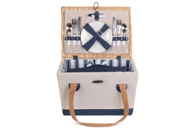 2 Person Nautical Fitted Picnic Hamper