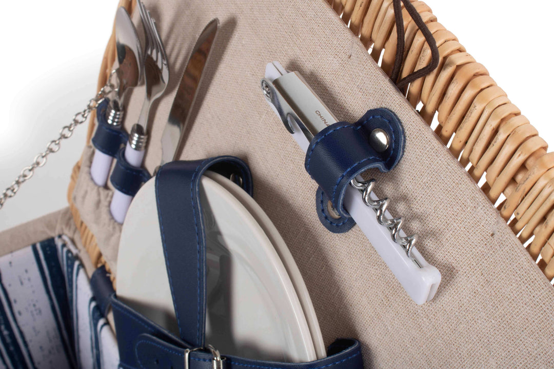 2 Person Nautical Fitted Picnic Hamper