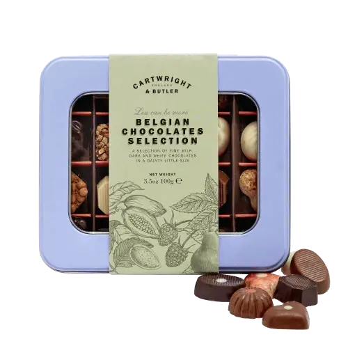 C&B Belgium Chocolate Selection in Gift Tin 100g