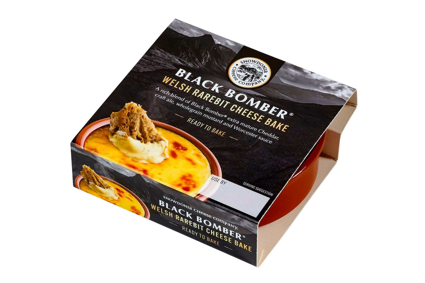 Snowdonia Black Bomber Welsh Rarebit Cheese Bake 150g