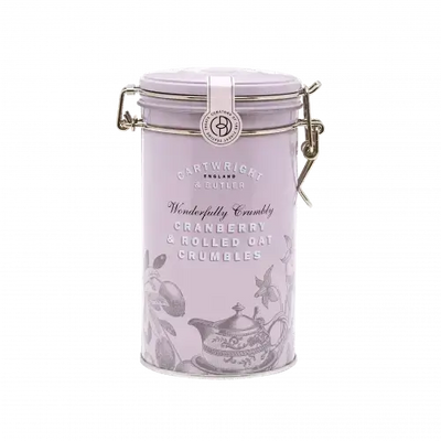 C&B Milk Cranberry & Oats Crumbles in Gift Tin 200g