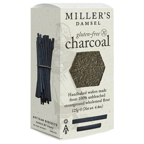 Millers Damsel Charcoal Gluten Free Wafers 110g