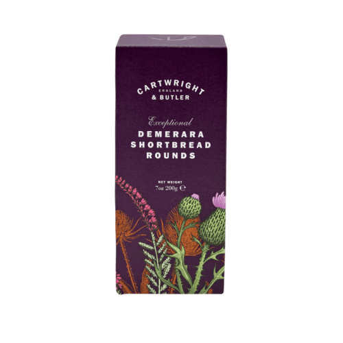 C&B Demerara Shortbread Rounds Carton