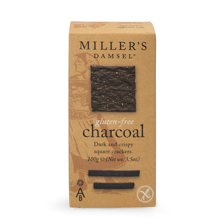Millers Damsel Charcoal Gluten Free Wafers 110g