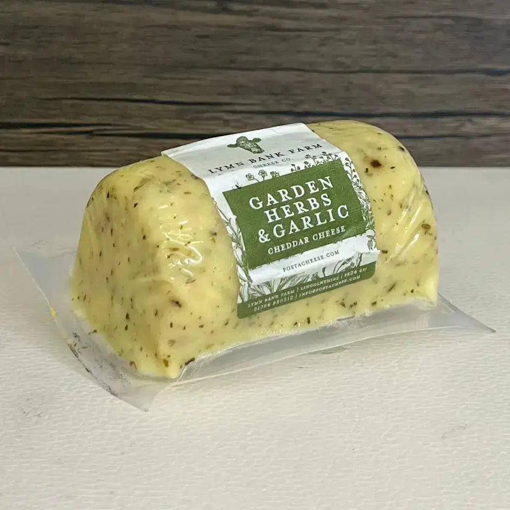 LBFCC Herb & Garlic Cheddar Barrel 145g