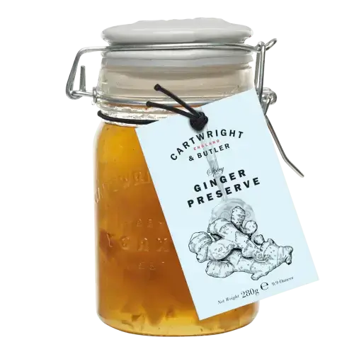 C&B Ginger Preserve in Gift Jar 280g