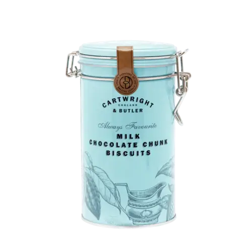 C&B Milk Chocolate Chunk Biscuits in Gift Tin 200g