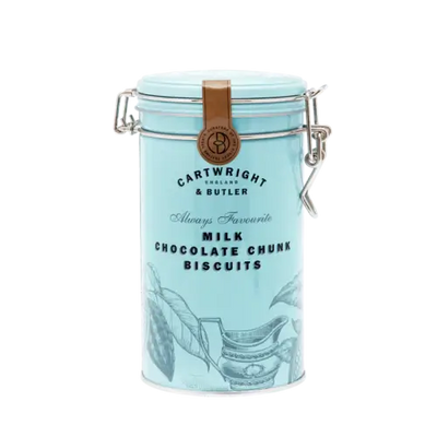 C&B Milk Chocolate Chunk Biscuits in Gift Tin 200g