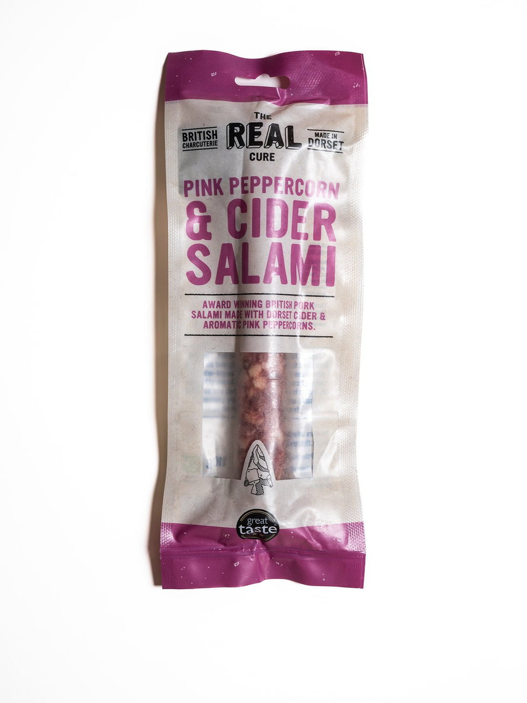 TRC Pink Peppercorn & Cider Salami Whole 90g