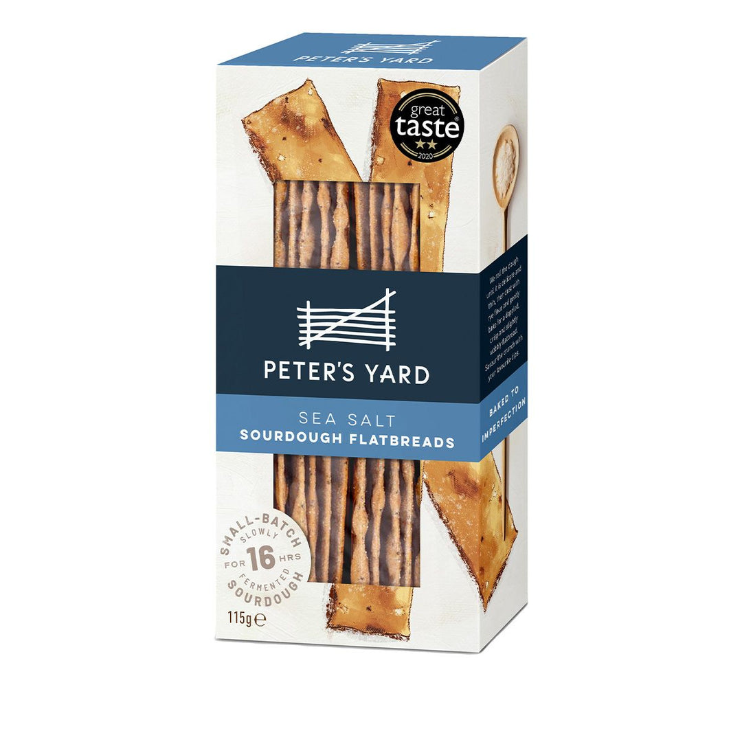 Peter's Yard Sea Salt Sourdough Flatbread 115g