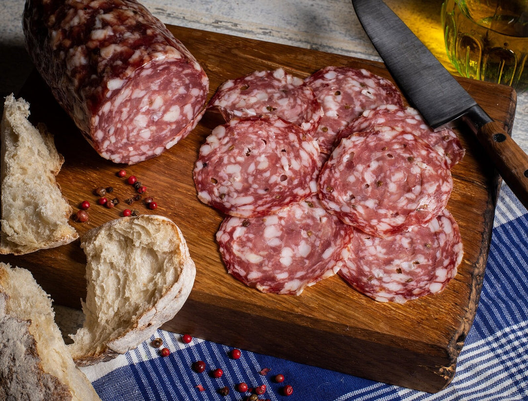 TRC Pink Peppercorn & Cider Salami Sliced 55g