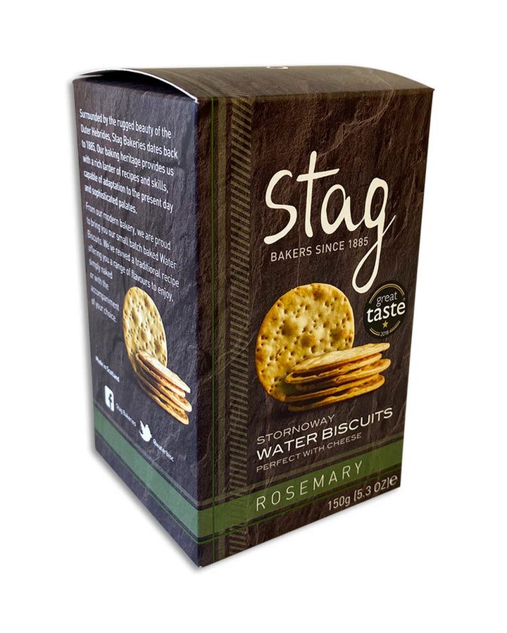 Stag Rosemary Water Biscuits 150g