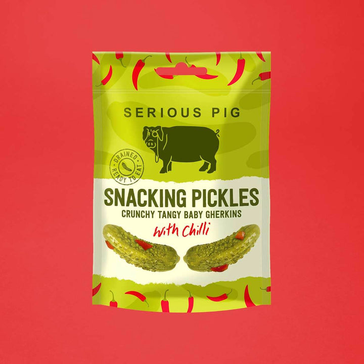 Snacking Pickles with Chilli 40g