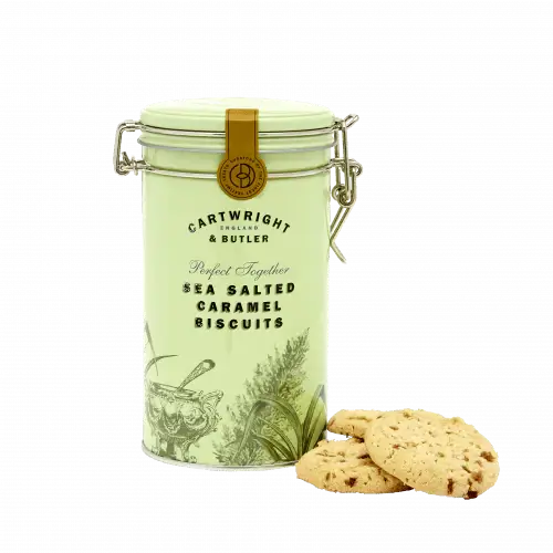 C&B Sea Salted Caramel Biscuits in Gift Tin 200g