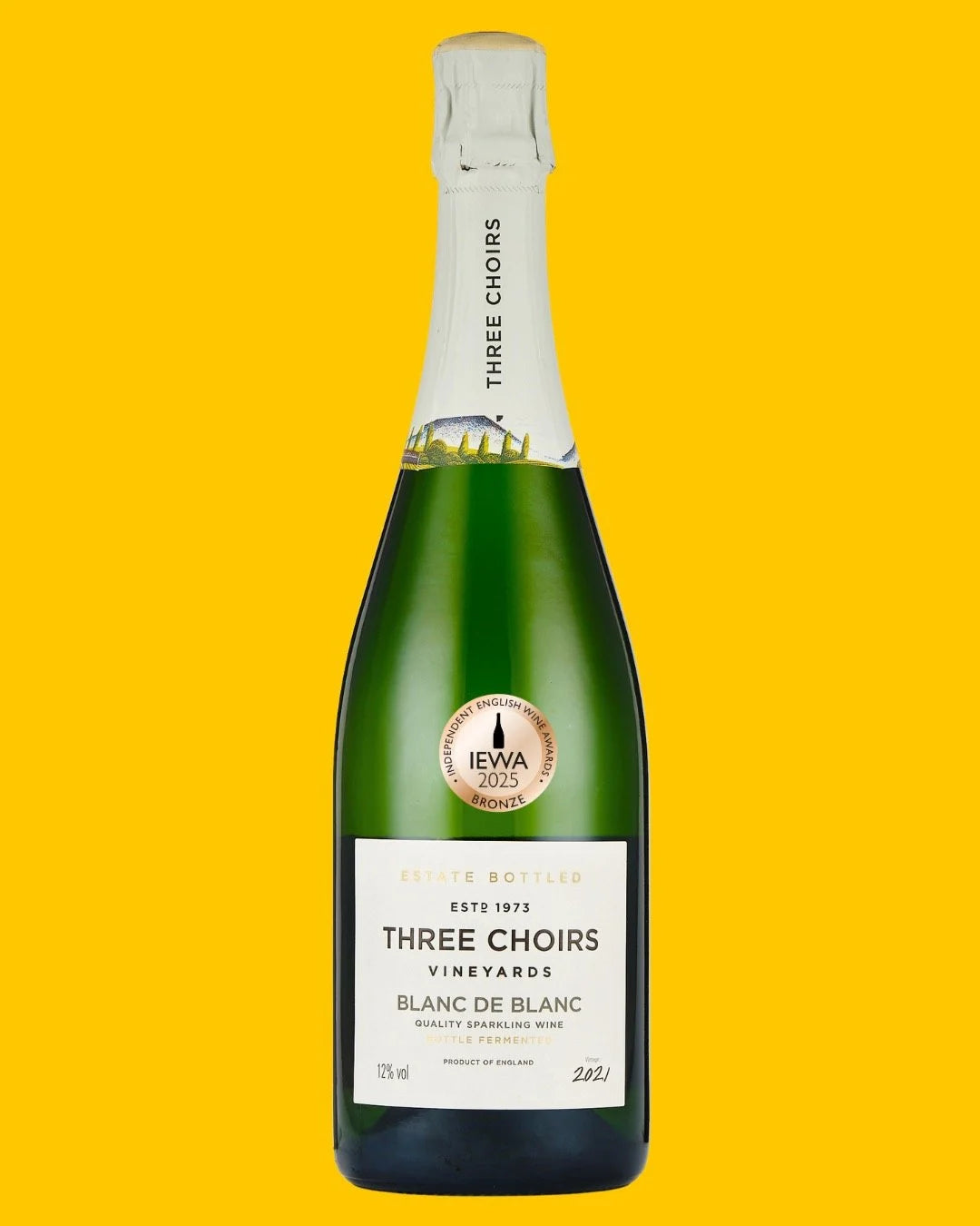 Three Choirs Blanc de Blanc Sparkling Wine 2021 750ml