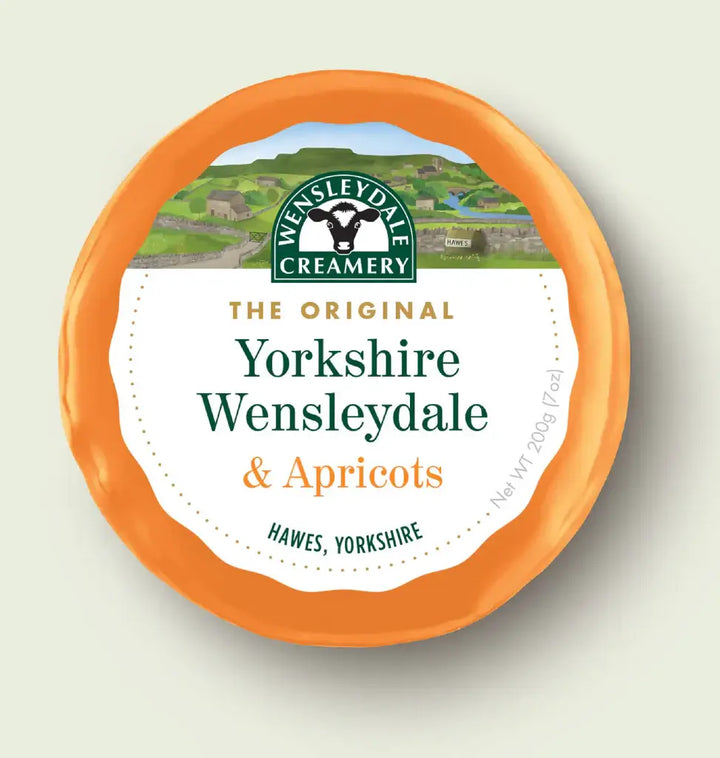 WC Yorkshire Wensleydale & Apricots Truckle 200g