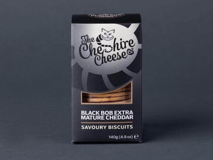 Cheshire Cheese Co Black Bob Cheese Biscuits 140g