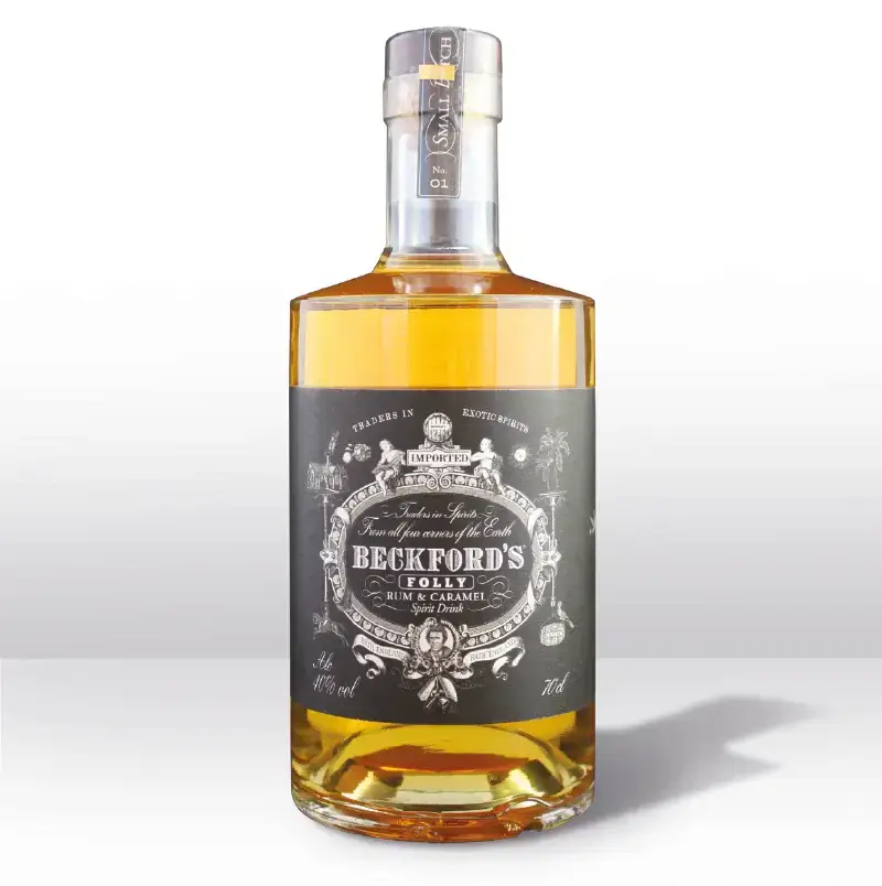 Beckfords Rum Folly Caramel 70cl