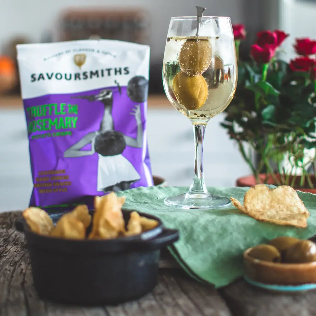 Savoursmiths Truffle & Rosemary Crisps 40g