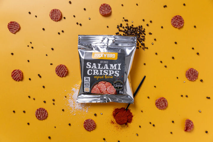 Buck n Bird Salami Crisps Original 25g