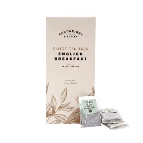 C&B English Breakfast Tea Bags in Carton 90g