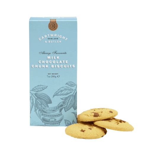 C&B Milk Chocolate Chunk Biscuits Carton