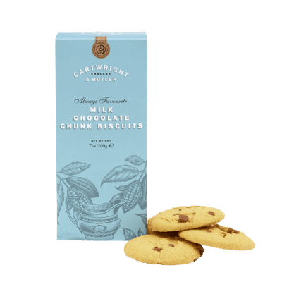 C&B Milk Chocolate Chunk Biscuits Carton