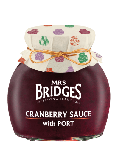 Mrs Bridges Cranberry Sauce & Port 340g