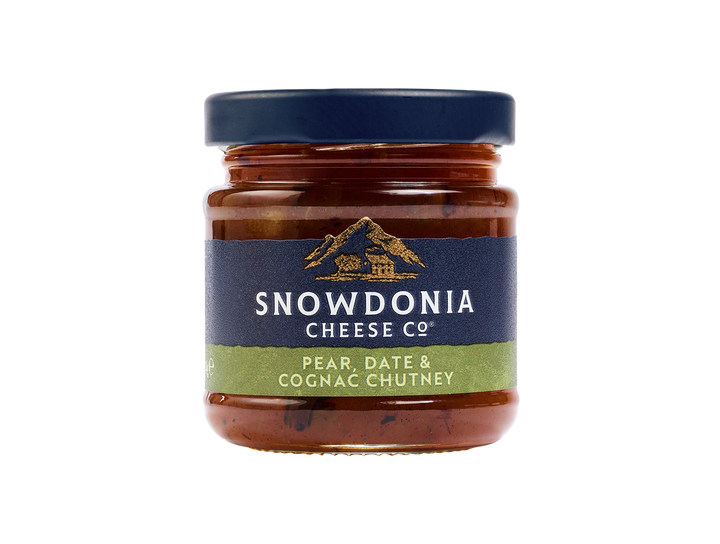 Snowdonia Pear, Date & Cognac Chutney 114g