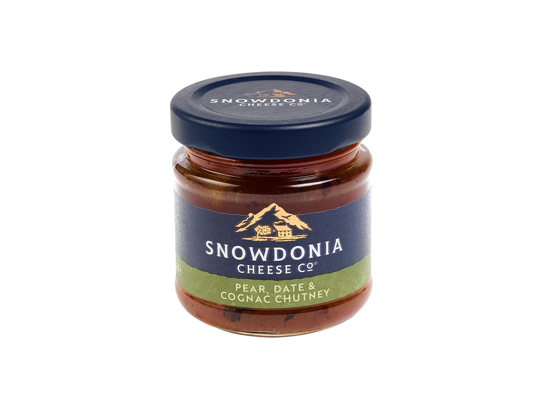 Snowdonia Pear, Date & Cognac Chutney 114g