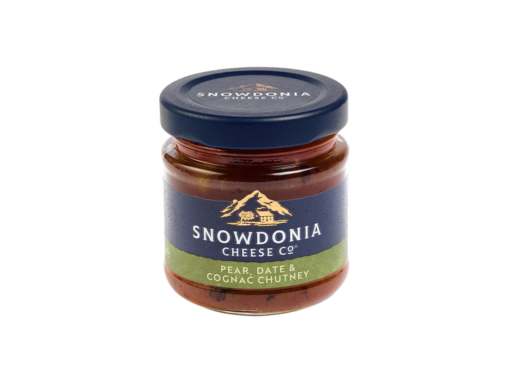 Snowdonia Pear, Date & Cognac Chutney 114g
