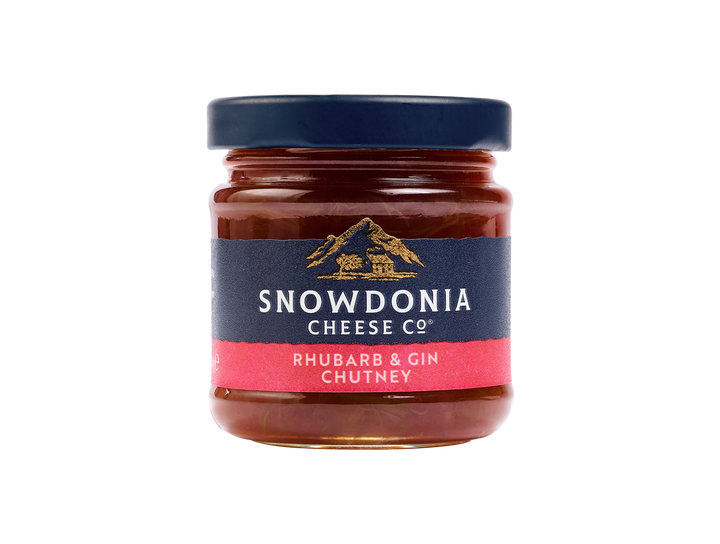 Snowdonia Rhubarb & Gin Chutney 114g