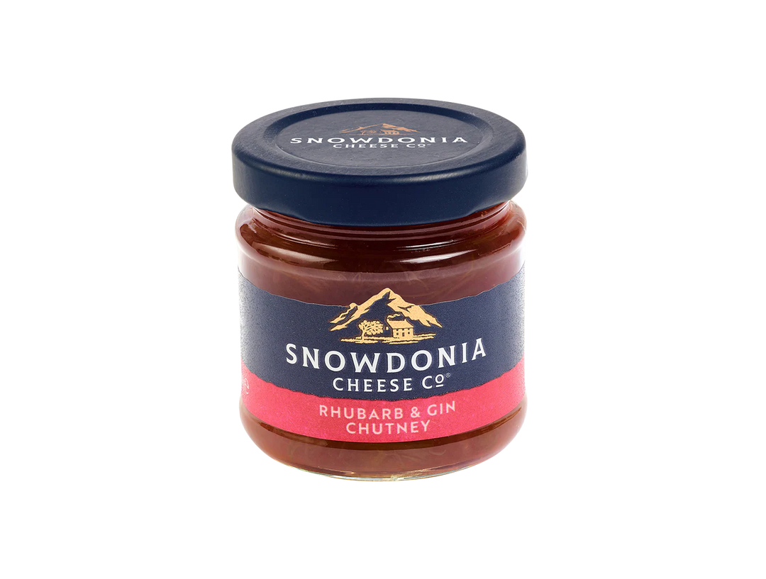 Snowdonia Rhubarb & Gin Chutney 114g
