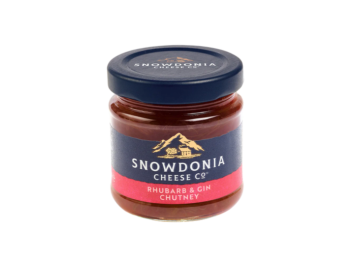 Snowdonia Rhubarb & Gin Chutney 114g