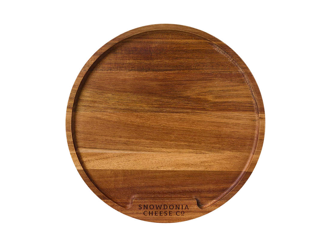 Snowdonia Round Acacia Wood Grazing Board 38cm
