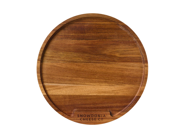 Snowdonia Round Acacia Wood Grazing Board 38cm