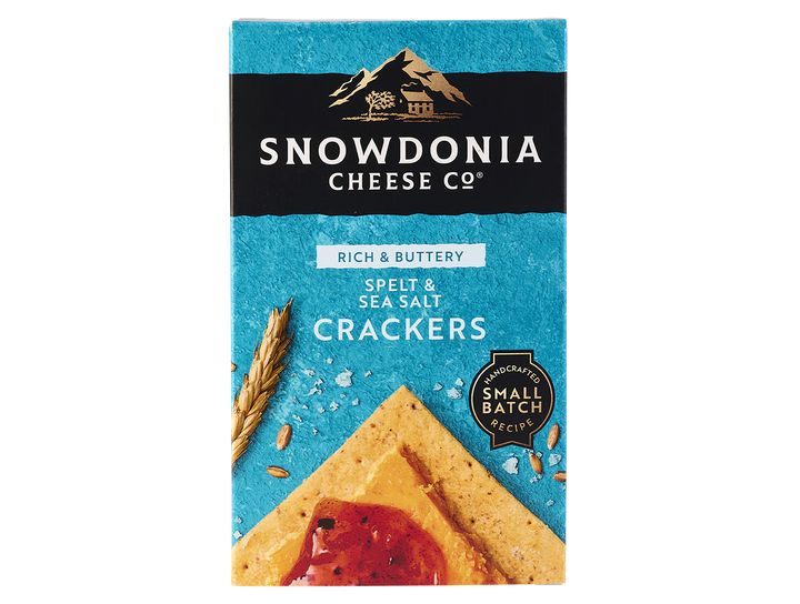 Snowdonia Crackers Spelt & Sea Salt 100g