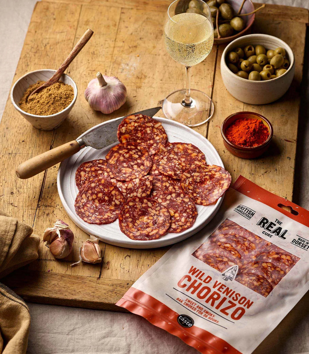 TRC Wild Venison Chorizo Sliced 55g